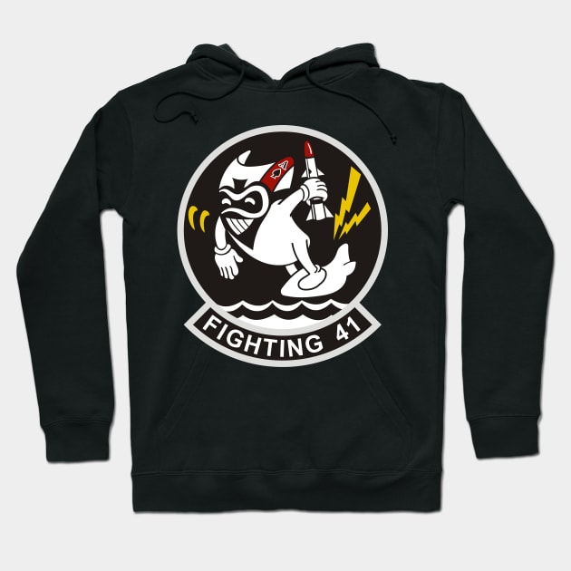 VFA41 Black Aces Hoodie by MBK